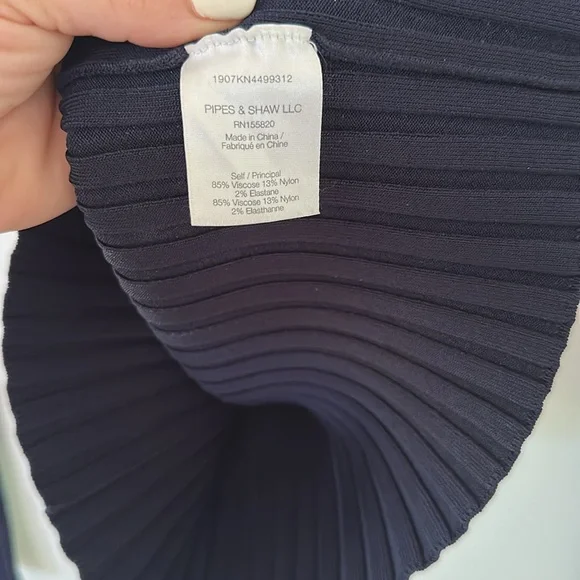 Verónica beard Clara pullover navy